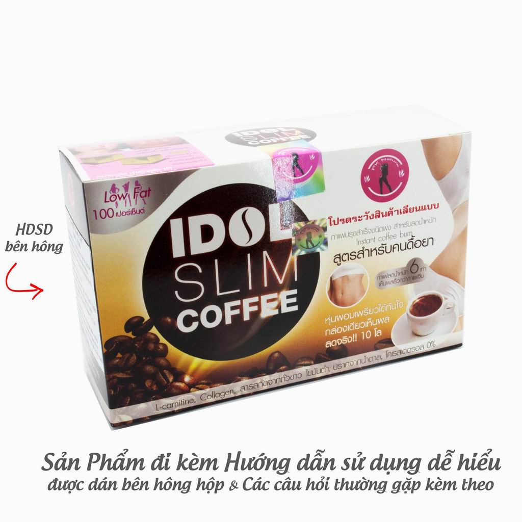 [ giảm cân ]Giảm Cân cà phê Idol Slim Coffee Thái Lan