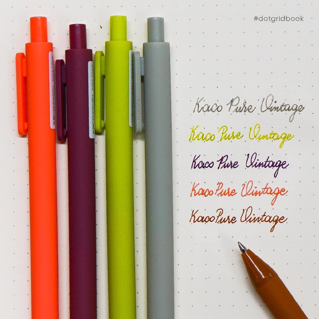 Bút bi gel Kaco Pure Vitage, 0.5mm (M5)