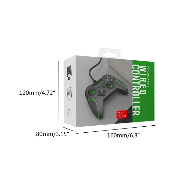 Tay Cầm Chơi Game Có Dây Kết Nối USB Cho Xbox One Slim