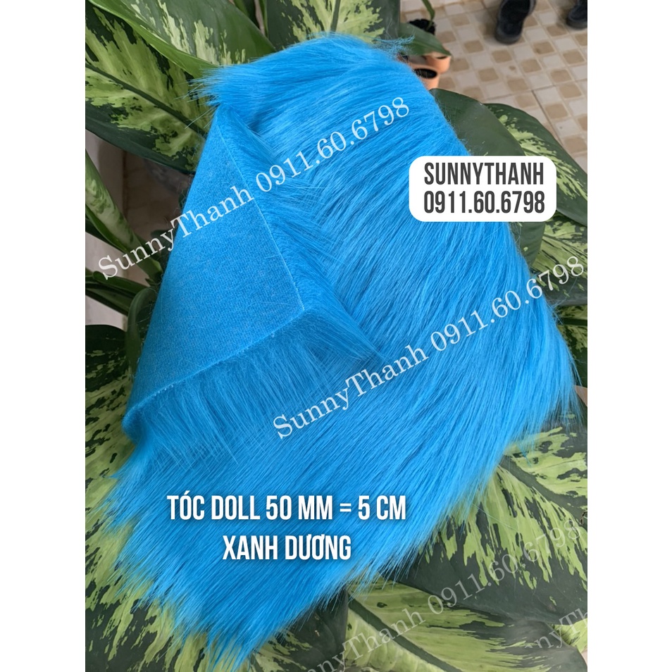 Tóc tơ 9cm và 5cm cho Doll thần tượng búp bê nhồi bông