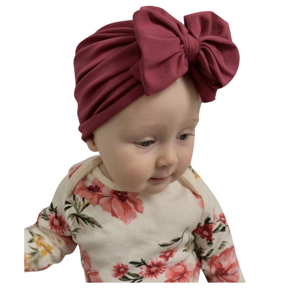 JONYE Mũ Turban Thắt Nơ Phong Cách Ấn Độ Cho Bé