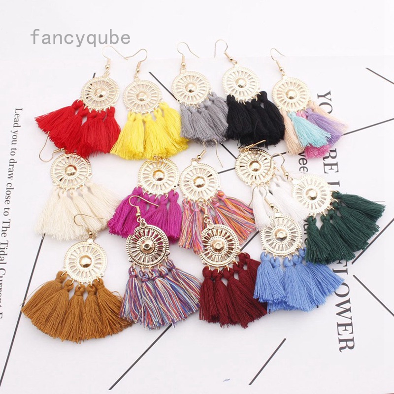 Khuyên Tai Tua Rua Hình Hoa Hướng Dương