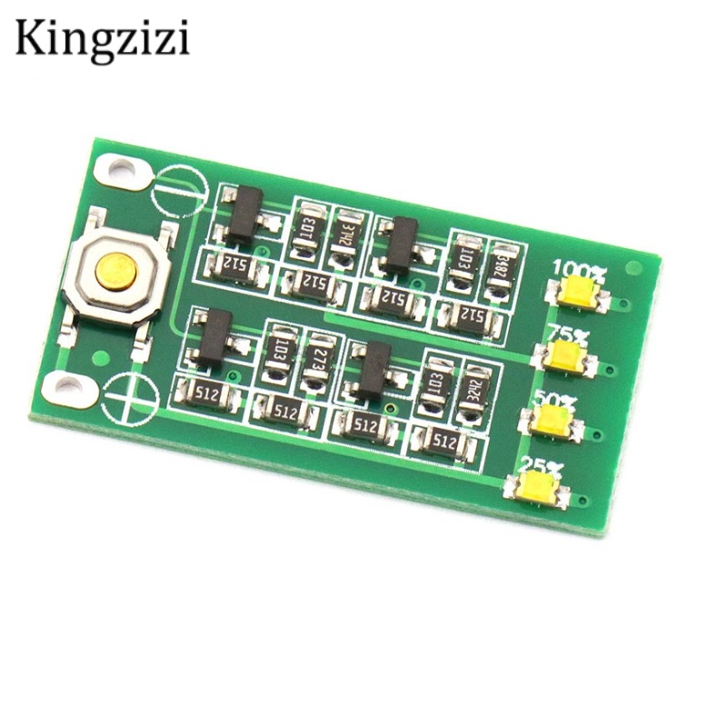3s Mô Đun Hiển Thị Công Suất Nguồn Pin Li-Ion 3s 11.1v 12v 12.6v 3 Series 9-26v