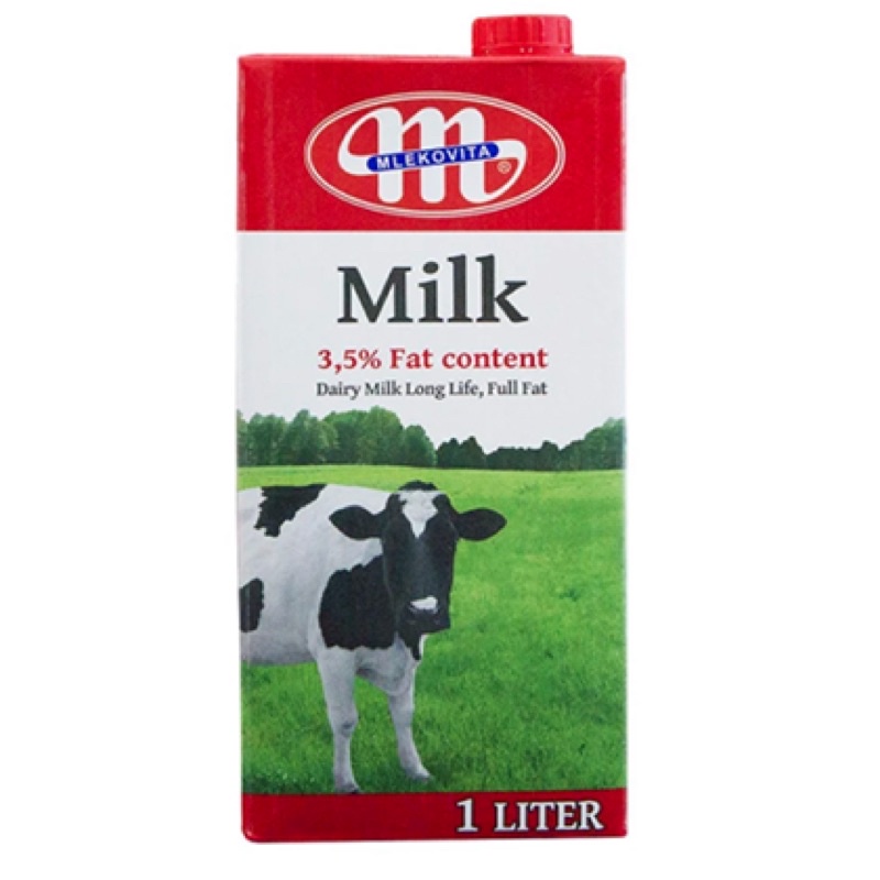 Sữa tươi Mlekovita nguyên kem 1l