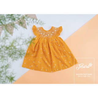 Váy linen hoa daisy
