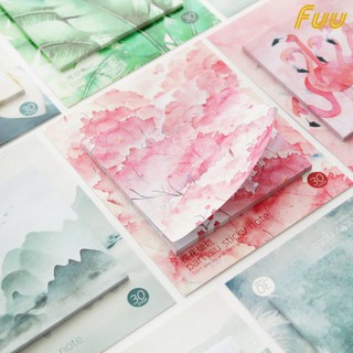 Giấy ghi chú phong cảnh