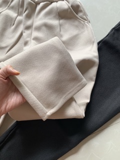 Quần baggy dạ
