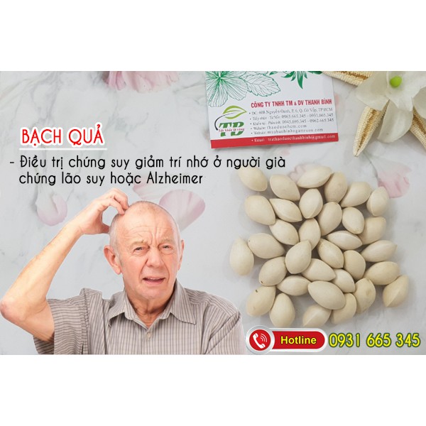 Bạch Quả Sạch 100g - Hàng Chọn Lọc _ Thảo Dược Thanh Bình