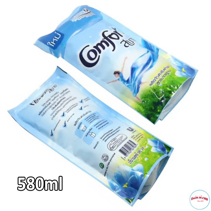 Nước Xả Vải Comfort Thái Lan Túi 580ml Siêu Mềm Thơm -br00224