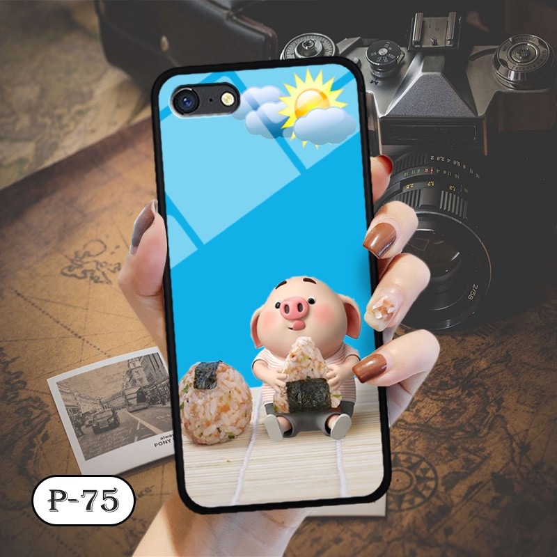 Ốp kính in hình cute OPPO A71