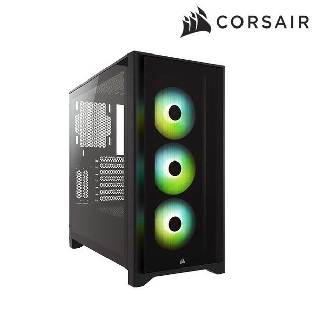 Vỏ máy tính Corsair iCUE 4000X RGB TG Black CC-9011204-WW