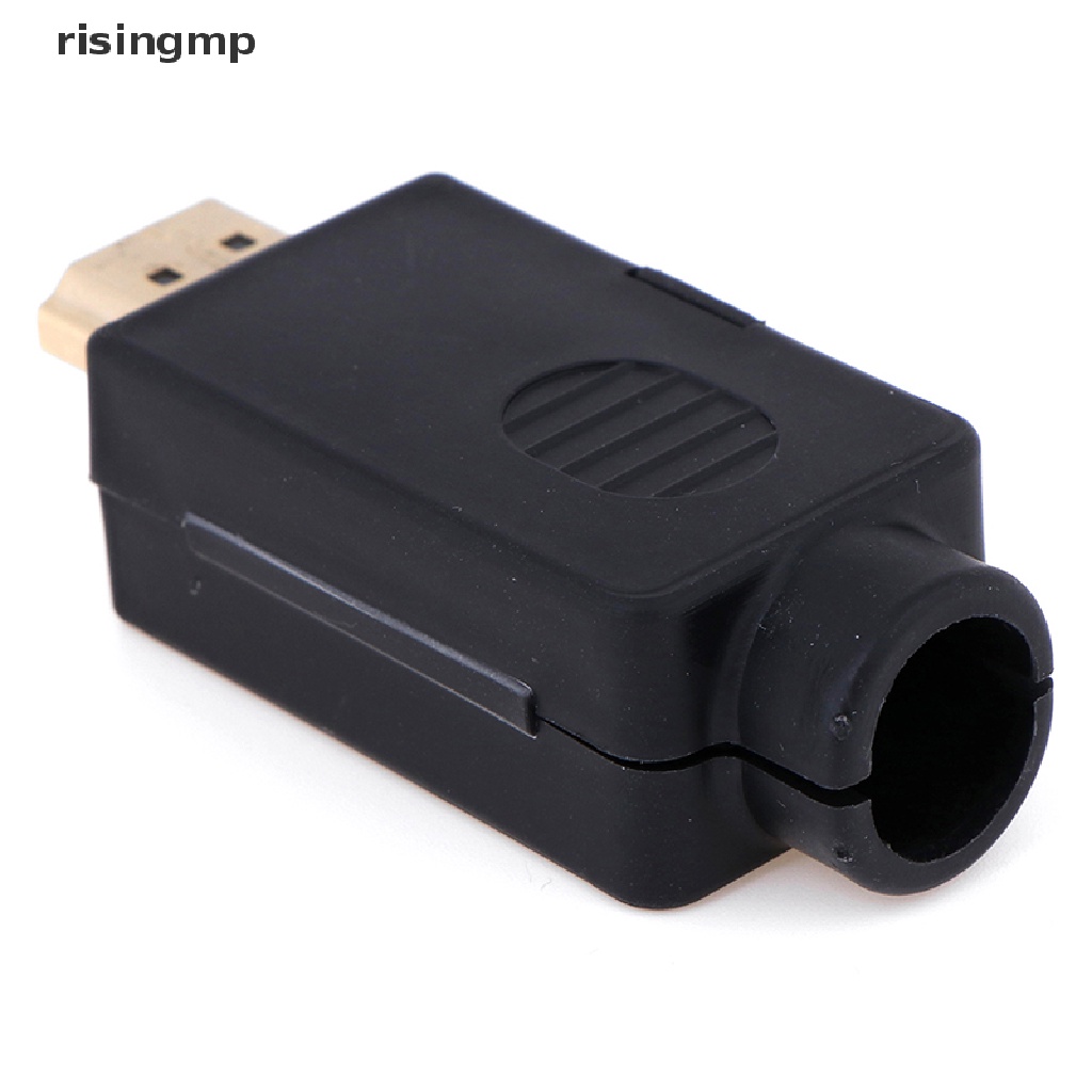 Đầu Nối HDMI 19P Không Hàn Kèm Vỏ Bọc ♨Trên đó