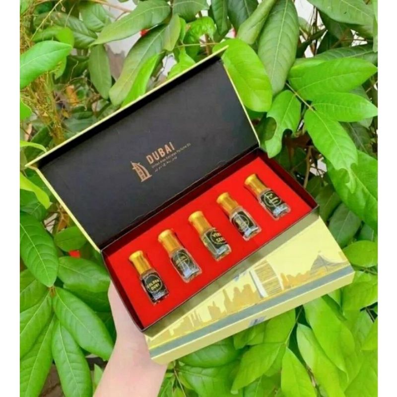 Set 5 Chai Nước Hoa Dubai CỰC THƠM unisex Dành Cho Cả Nam Và Nữ