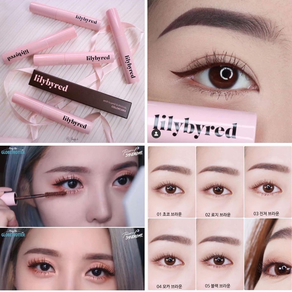Mascara Chải Mi Mắt Lilybyred Am9 To Pm9 Survival Colorcara 6g