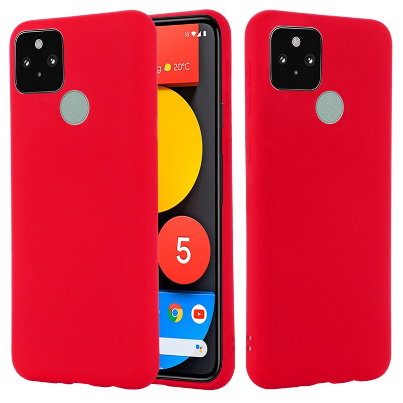 Ốp Lưng Silicone Màu Nhám Cho Điện Thoại Pixel 5A Pixel 4A