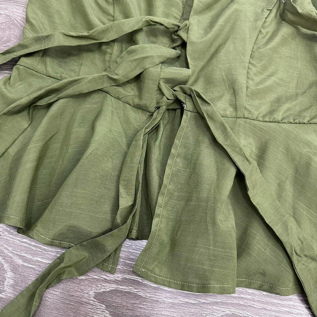 Áo kiểu nữ sát nách thắt nơ