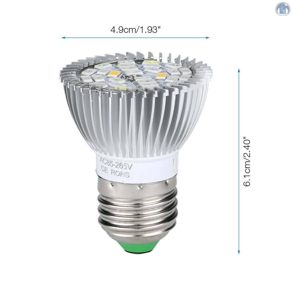 Bóng đèn LED trồng cây trong nhà E27 28W