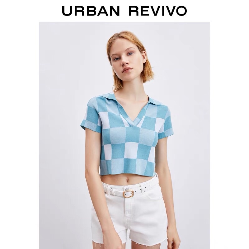 Áo len xanh Urban Revivo