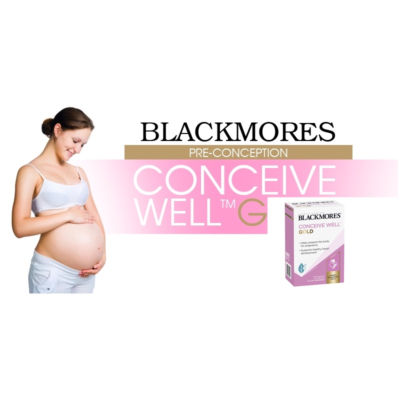 Bổ Trứng Tăng Khả Năng Thụ Thai Blackmore Conceive Well Gold