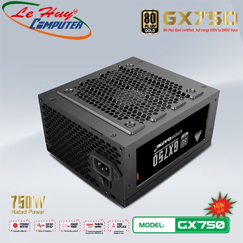 Nguồn máy tính VSP GX750 750W 80 PLUS GOLD