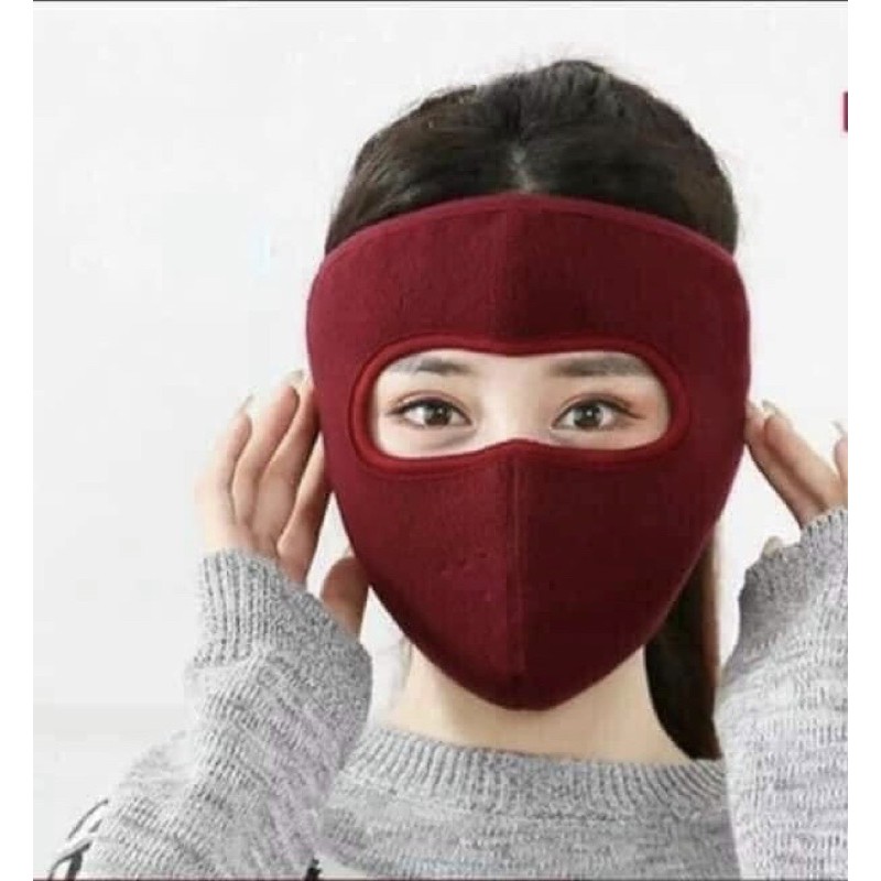 Khẩu Trang Ninja che nắng, khẩu trang nỉ thoáng khí