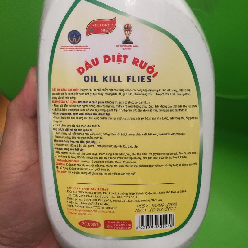 Dầu diệt ruồi siêu tốc về sinh chỗ ở- thuốc diệt ruối vệ sinh chuồng trại – dung dịch diệt ruồi