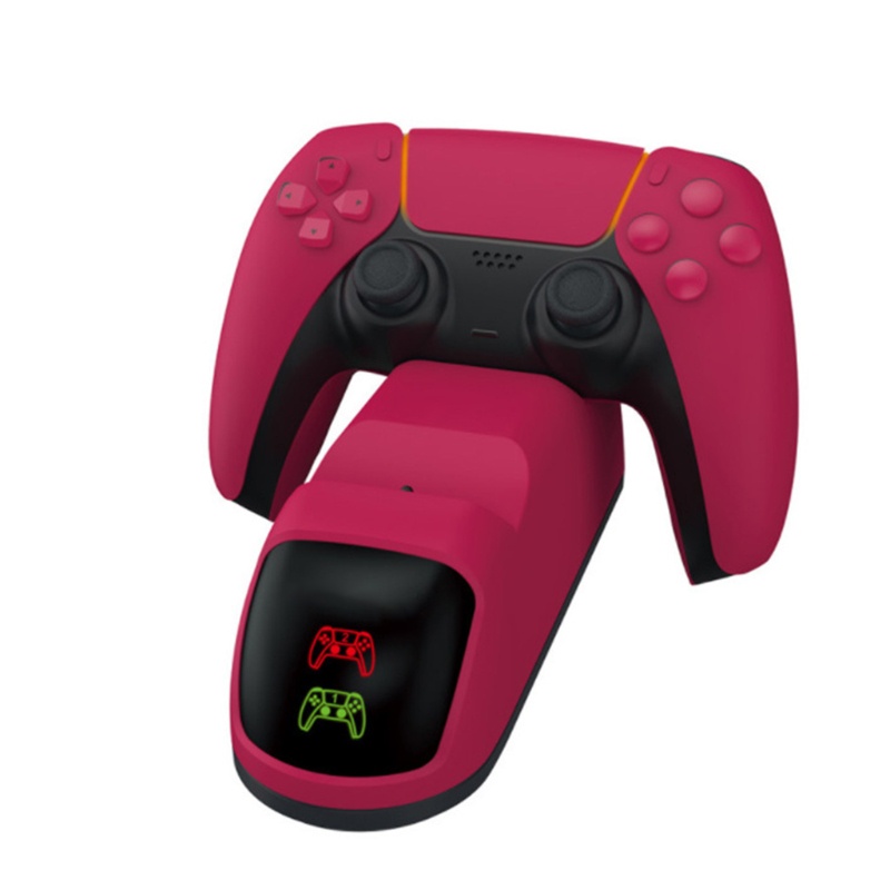 Đế Sạc Không Dây Cho Tay Cầm Chơi Game Đôi Có Đèn LED