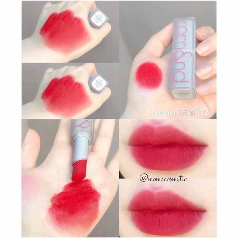 Son New Zero Gram Matte Lipstick Romand Màu 12 Something