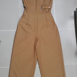Jumpsuit ống rộng sát nách