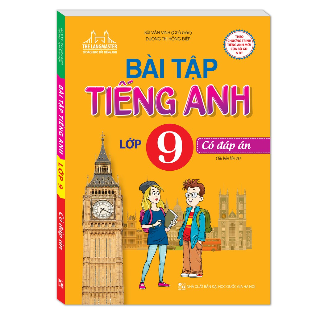 Sách - Bài tập tiếng Anh lớp 9 - Có đáp án