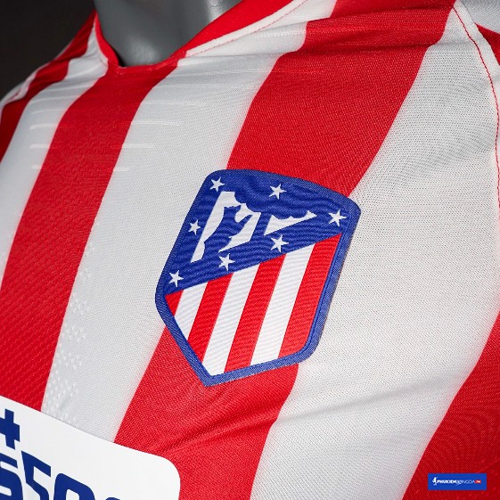 Áo đấu Atletico Madrid sân nhà 2019-2020 sọc đỏ trắng, áo Atletico 2019/2020 sọc đỏ trắng sân nhà - Bản SF (Thái Lan)