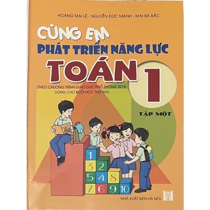 Sách -  Cùng Em Phát Triển Năng Lực Toán + Tiếng Việt lớp 1