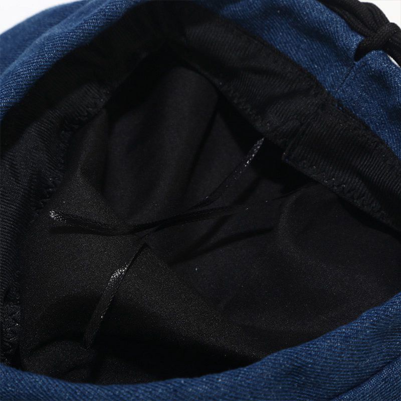 Mũ Beret Denim Màu Sắc Thời Trang Vintage Cho Nữ