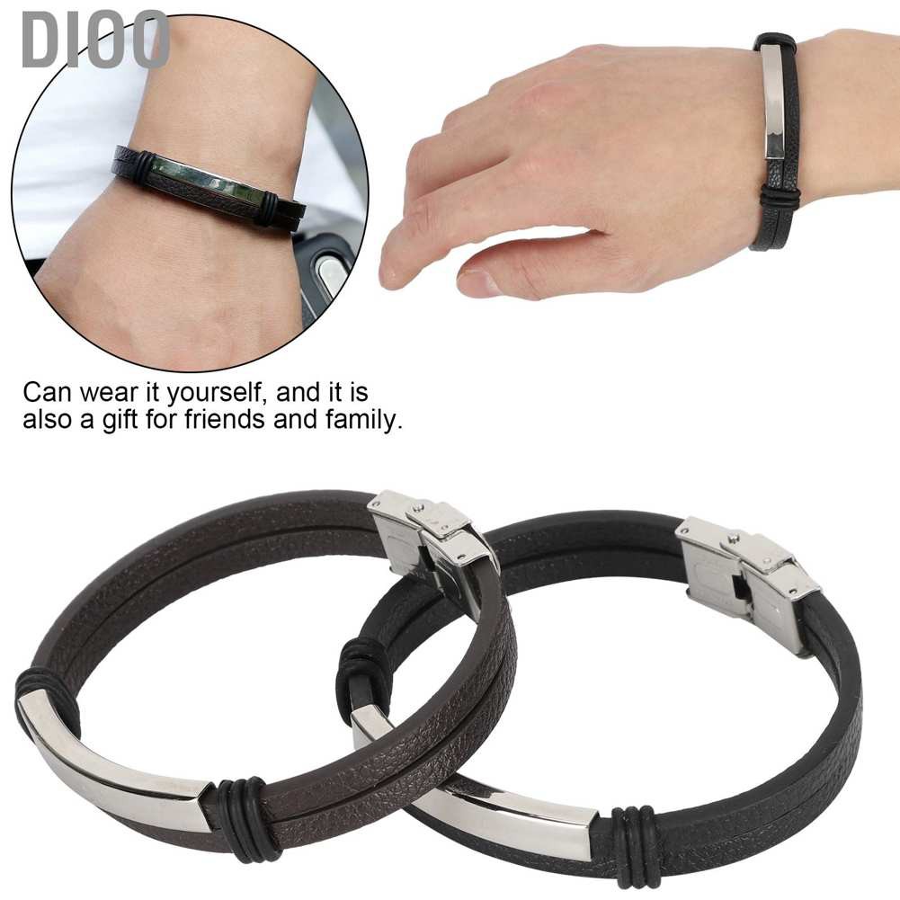 Vòng Tay Da Pu Thiết Kế Hợp Thời Trang