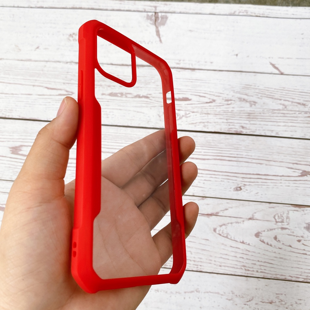 Ốp lưng XUNDD iPhone 13/ 13 Pro/ Max/ 12/ 12 Pro/ Max/ 11/ 11 Pro/ Max  - Đỏ