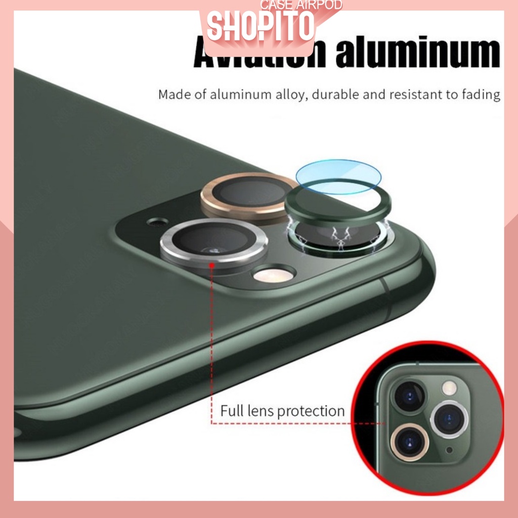 Bảo vệ Camera iphone Kính Cường Lực cao cấp CL1 tiPhone 12/ iPhone 12 Mini/ iPhone 12 Pro/ iphone 12 Pro Max/ Akilo Case | BigBuy360 - bigbuy360.vn