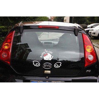 Decal Tem Baby In Car (mẫu 1) MS-65