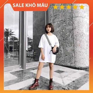 [ẢNH THẬT+VIDEO] ÁO THUN trơn TRẮNG UNISEX
