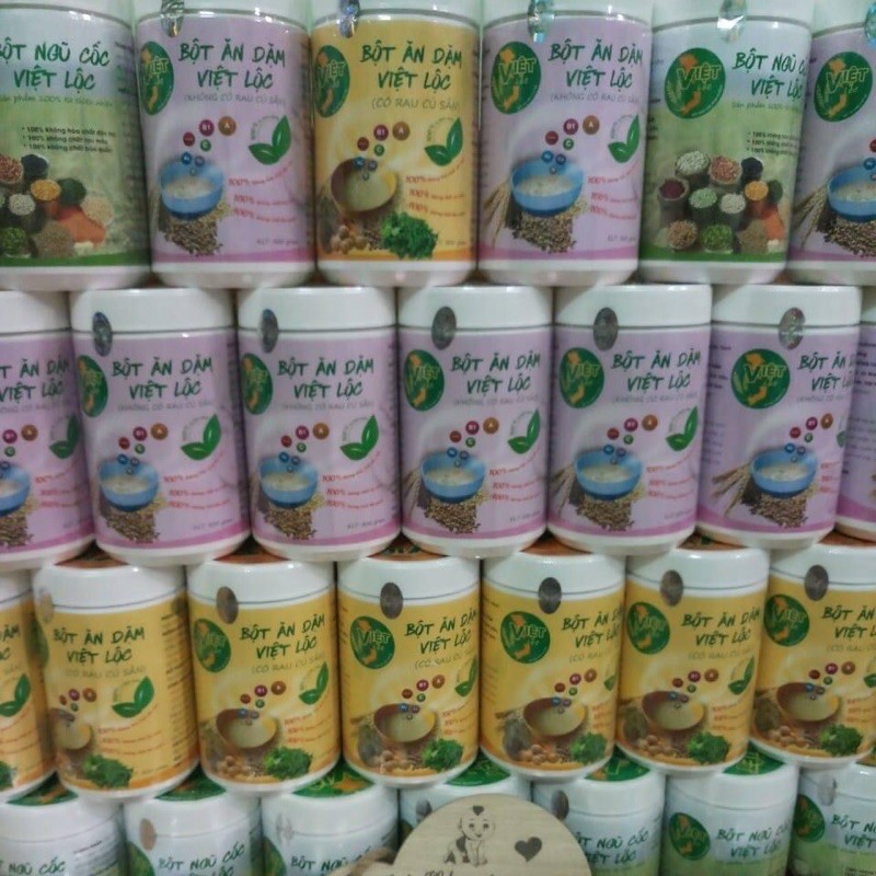 BỘT ĂN DẶM VIỆT LỘC 🍓 FREE SHIP 🍓 [ HÀNG CHÍNH HÃNG ]