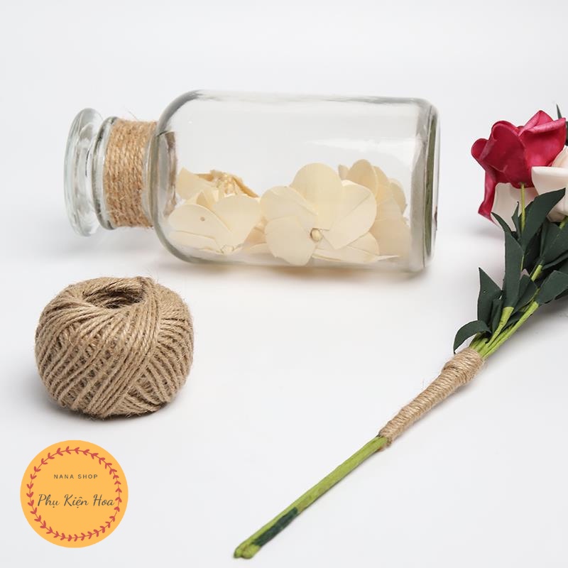 [Lẻ 1m, 5m] Dây Cói, Dây Thừng Khổ 1mm - 2mm, Làm Ruy Băng - Thắt Nơ, Trang Trí Quà Tặng - Đồ Vật