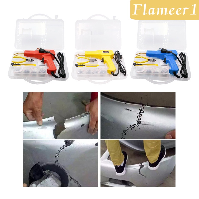 [Flameameer1] Bộ Dụng Cụ Hàn Cầm Tay Bằng Nhựa Màu Đỏ