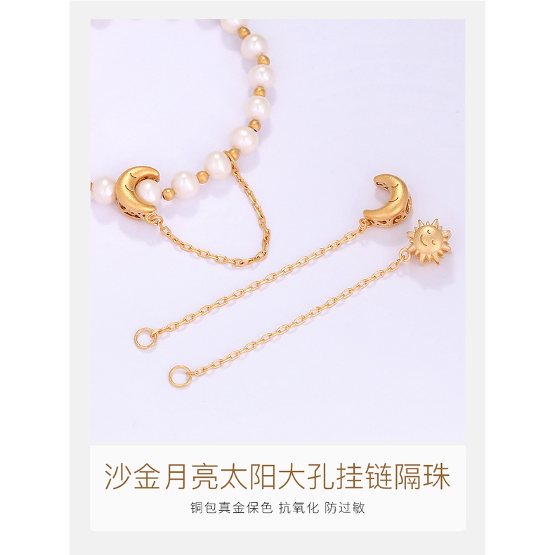 Chuỗi Hạt Vàng 14K Nhiều Màu Sắc Dùng Làm Trang Sức diy