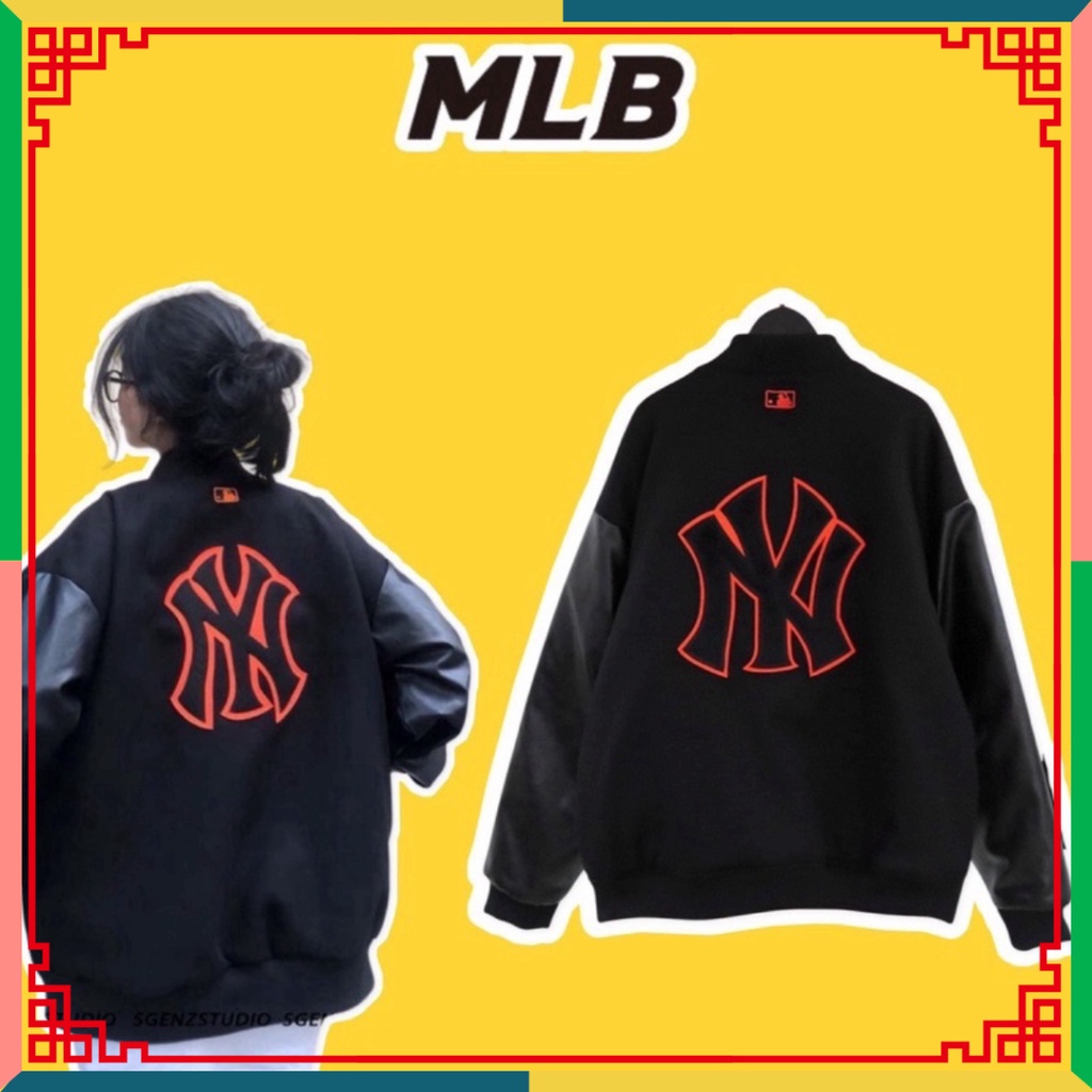 & Áo khoác NY cao cấp Áo bomber MLB mới nhất &