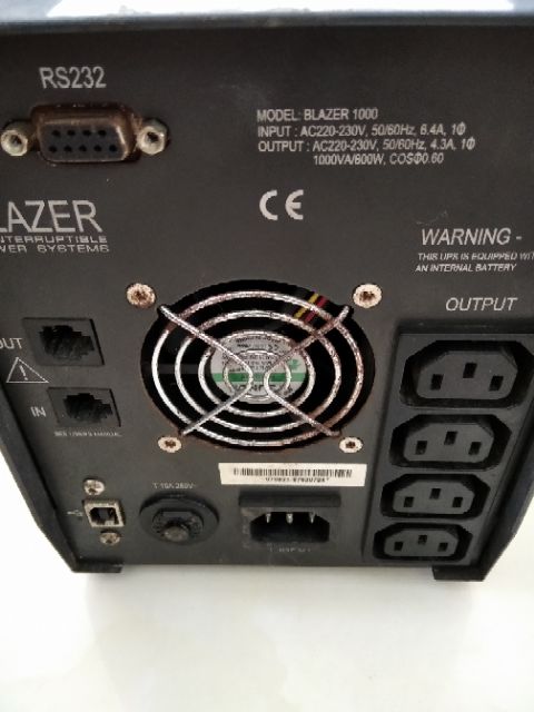 BỘ LƯU ĐIỆN  SANTAK BLR1000/BLR1400