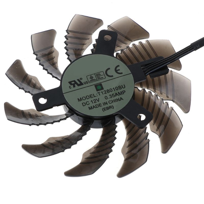 Bộ 1 / 3 Món Đồ Chơi 75mm T ROX 1 / 3 Chất Lượng Cao128010Quạt Làm Mát 4Pin Thay Thế Cho Gigabyte AORUS GTX 1060 1070 1080 G1 GTX 1070Ti 1080Ti