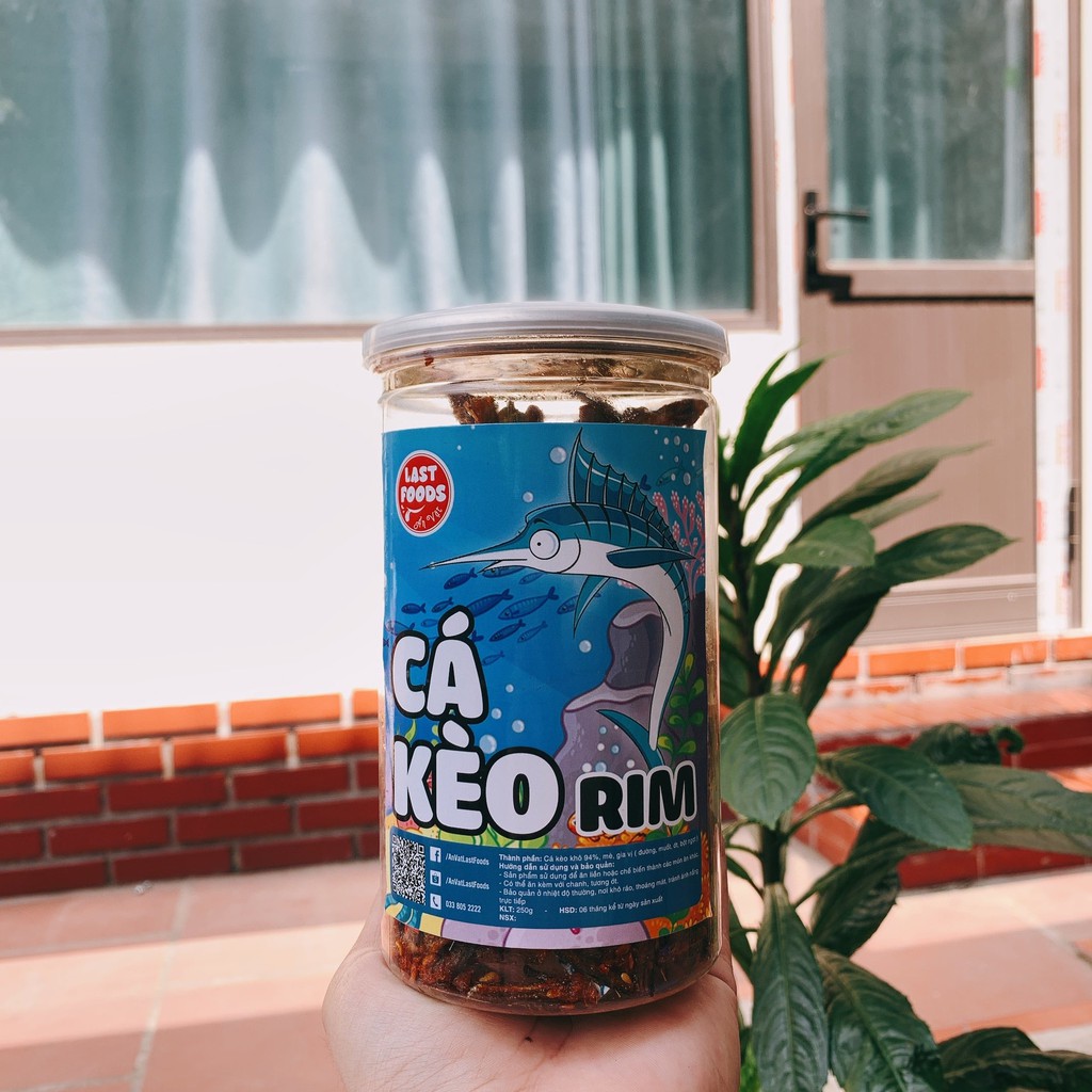 Cá kèo rim 250g hũ pet ,ăn vặt LASTFOODS Hà Nội với các mẫu đồ ăn vặt các miền đầy đủ hương vị thơm ngon giá rẻ