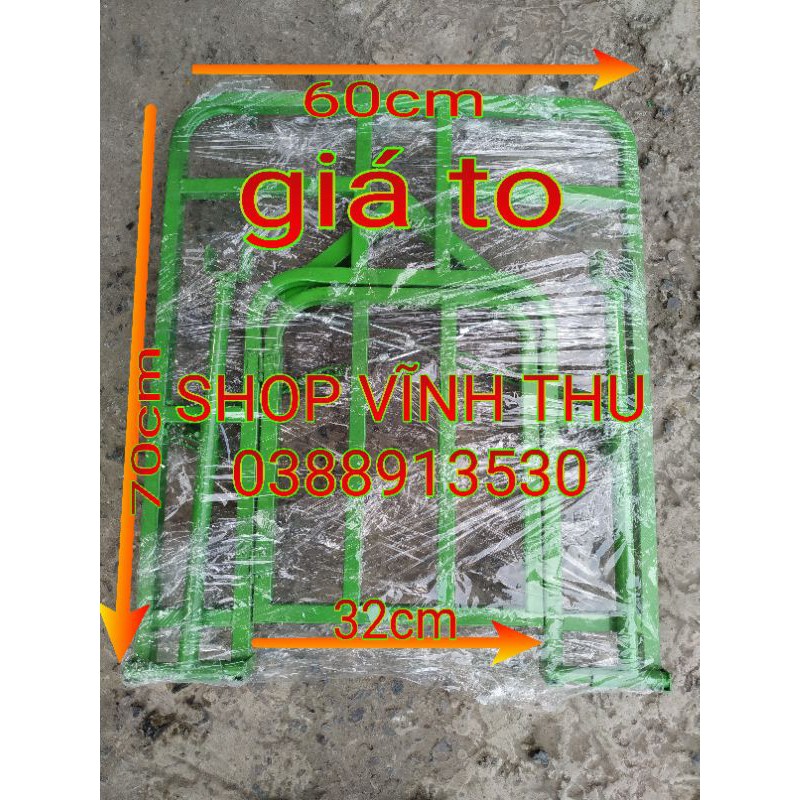 Giá chở hàng đa năng có mở cốp loại đại hỗ trợ 70k phí ship màu xanh hoặc đỏ tùy đợt