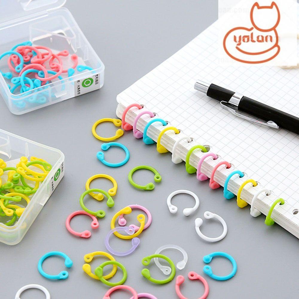 Khoen tròn kẹp dùng giữ cố định trang lịch/sổ tay/tập ảnh dễ dàng