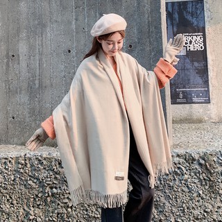 Khăn Quàng Cổ Nữ Khăn Choàng Cổ Len SKY Cashmere Cỡ Lớn 70x200cm Vải Len lông cừu Cao cấp