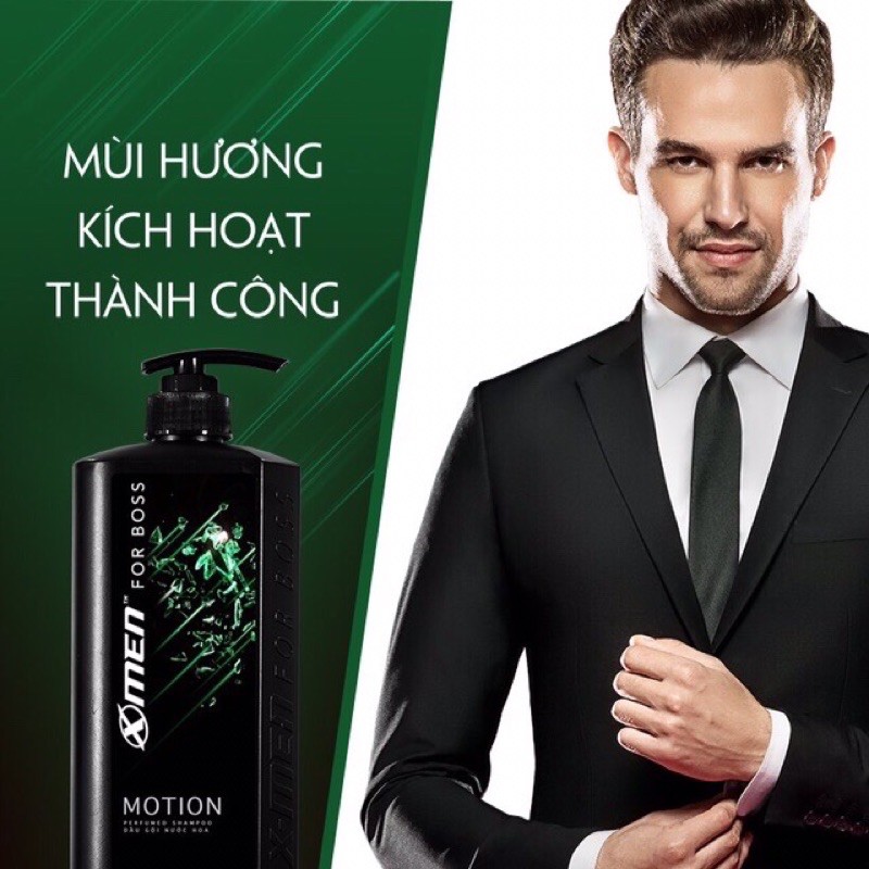 Dầu gội nước hoa Xmen Motion for Boss 650g